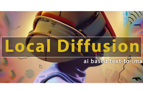 Local Diffusion - AE的 Stable Diffusion AI 图像生成器