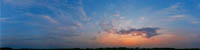 Cirrus & Dusk Seamless Sky Panoramas