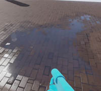 Gumroad - UE4 Materials For Beginners Vertex Painting Water Puddles by Aaron Kaminer