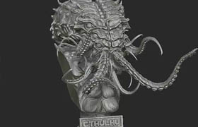 3Dmotive - Monster Sculpt Cthulu Volume 1-3