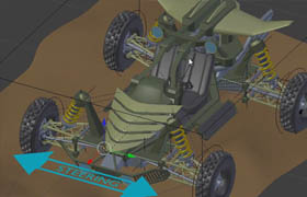 CGCookie - Blender - Rigging Vehicles with Automatic Suspension