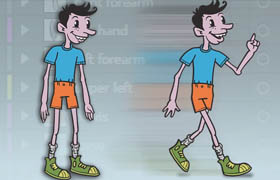Digital Tutors - Creating a Poseable 2D Character in Illustrator