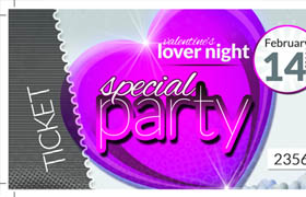 graphicriver - special party event ticket