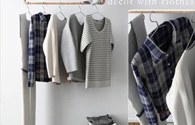 Decor with clothes