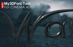 My3DFontTool Cinema4D