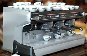 Professional Coffee Machines Rancilio 3 Groups