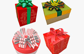 TurboSquid - Gift Boxes Collection