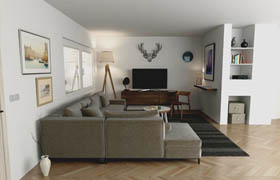 Udemy - Interior 3D Architectural Visualization Building a project