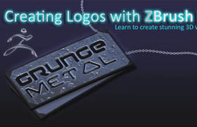 Udemy - Learn to Creating 3D Logos with in ZBrush R6