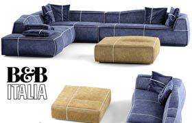 b&b bend sofa