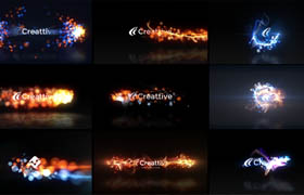 videohive -  Quick Logo Sting Pack 07 - Energetic Particles