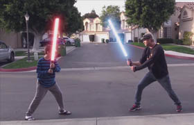 SkillShare - STAR WARS Special Effects - Create your own Star Wars Lightsabers and Lightning!