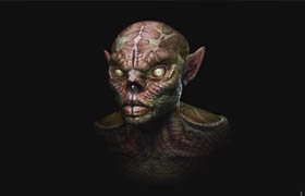 Lynda - Photoshop Create a Goblin Using Textures and Compositing