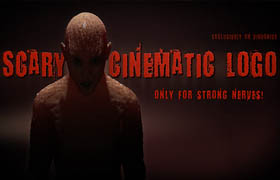 videohive - scary cinematic logo reveal