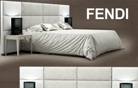 Bed Regent bed Fendi Casa
