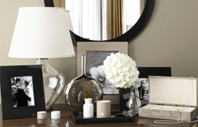 Dressing table decoration by Kelly Hoppen