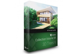CGAxis Models Volume 54 3D Trees V