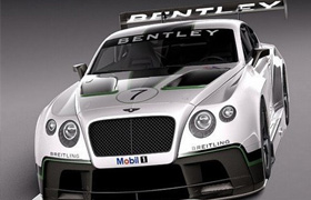 Bentley Continental GT3 2014 Race Car