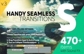 VideoHive - Handy Seamless Transitions Pack & Script  ​