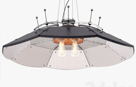 1stdibs Large Scientific Medical Parabolic Mirror Lamp