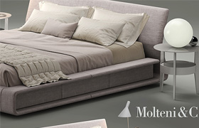 Bed BEDS CLIP molteni