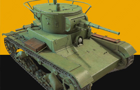 polygonstories.com - create a T-26 model tank (RUS)