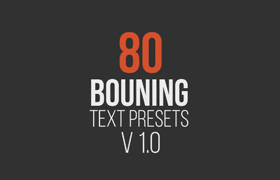 motionarray - 80 Bouncing Text Presets