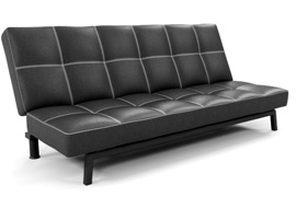 black studio couch