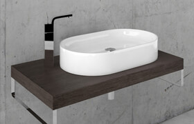 Sink Kerasan Ciotola with worktop