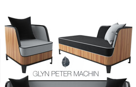 Glyn Peter Machin TYC206, TYC207 Chair, TYC207 Sofa