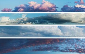 Gumroad - Free panoramic clouds
