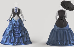 Pluralsight - Creating a Victorian Style Gown with Marvelous Designer