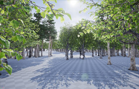 SpeedTree collection for Unreal engine 4