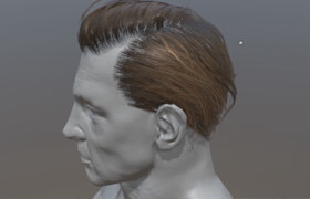 CGCookie - Creating Hair Cards for Realtime Characters