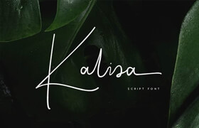 Kalisa Signature Font