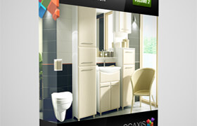 CGAxis Bathroom furniture collection Volume 2
