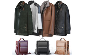 Windbreaker, casual jacket, men's winter jacket + Bag