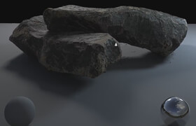 Gumroad - Creating a Realistic Rock in CG - Tom Newbury