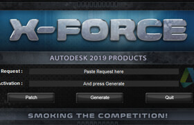 AutoDesk 2019 Products - xforce only