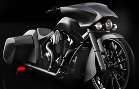 Honda Slammer Bagger motorcycle