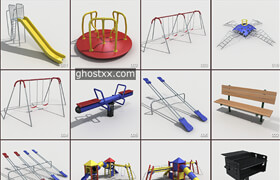 DigitalXModels - 3D Model Collection - Volume 14 Playground
