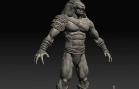 Udemy - 3D Character Creation Sculpting in Zbrush