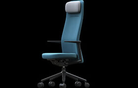 3D model Vitra Pacific Chair  Vitalii Tomashchuk  ​