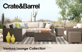 Crate &amp; Barrel - Ventura Lounge Collection - Set I