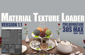 Material Texture Loader for 3Ds Max