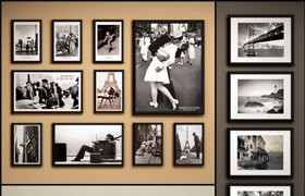 The picture in the frame: 25 piece (Collection 50) Picture Frame