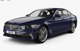Humster3D - BMW 5-Series Luxury Line 2017 - 3DModel