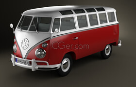 Humster3D - Volkswagen Transporter T1 1950 - 3DModel