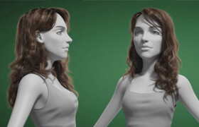 CG Cookie - Styling and Rendering Long Hair with Blender and Cycles