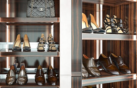 Wardrobe VENERE Capital collection, segment B Shoes
